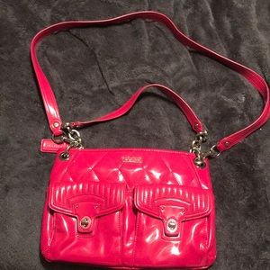 Coach purse bag authentic pink